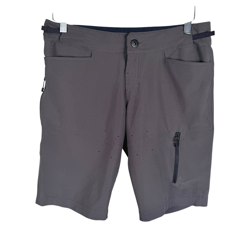 Specialized Mountain Bike Shorts Mens M Gray Trail Cycling MTB Zipper Pockets